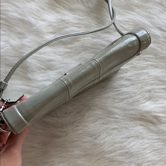 Coach | green patent leather small Crossbody bag - Picture 8 of 15